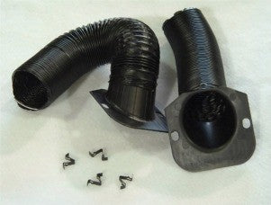 1964-1970 Ford Mustang Defroster Hose Pair Scott Drake Defroster Hose Pair